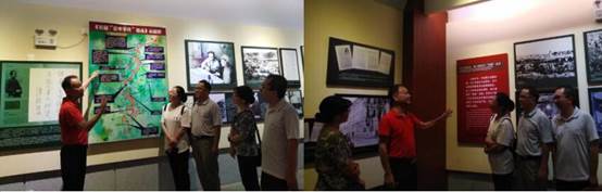 说明: C:\Users\huangzx\Desktop\2019了解革命文化传承红色基因调研之旅\2019-07-22Beat365唯一官方网站师生到中央苏区县大埔县进行红色文化调研\2019-07-22Beat365唯一官方网站师生到中央苏区县大埔县进行红色文化调研\配图\02萧教授讲解叶剑英纪念馆.jpg