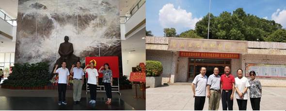 说明: C:\Users\huangzx\Desktop\2019了解革命文化传承红色基因调研之旅\2019调研成果\党总支主题教育-了解革命文化传承红色基因调研-老师心得-\01-2019-07-22Beat365唯一官方网站师生到中央苏区县大埔县进行红色文化调研\配图\01叶剑英纪念馆.jpg